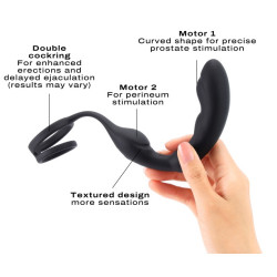 Dorcel Cockring Plug Vibrant  P-Ring Dorcel 9 x 3.7cm